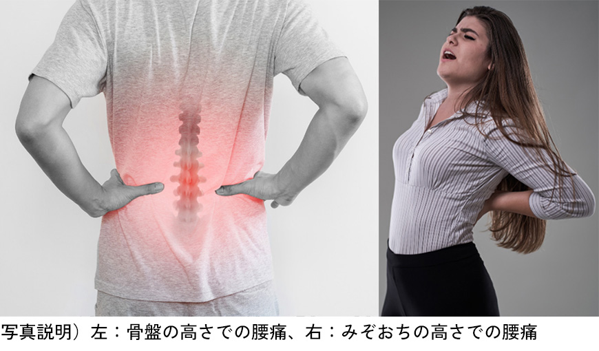 痛みの高さ
